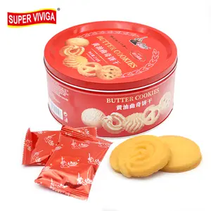 Bán Buôn Tùy Chỉnh Nhãn Hiệu Riêng Halal Snack Thực Phẩm Đan Mạch Bơ Cookies