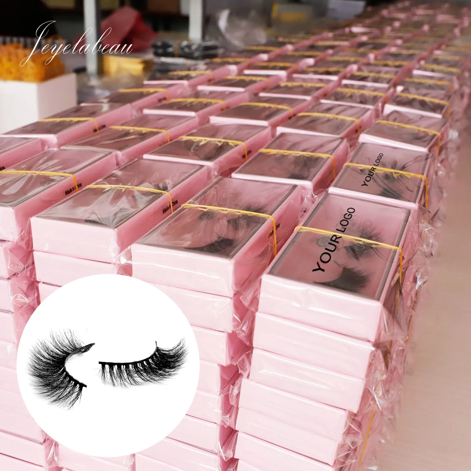 자연 찾고 3d 가짜 밍크 속눈썹 우수한 한국 pbt 속눈썹 공장 도매 개인 로고