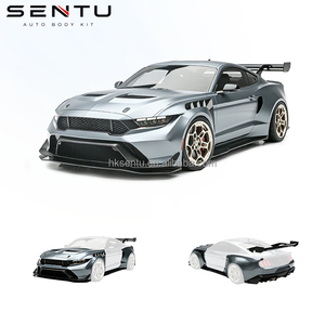 Kit de Carrocería para Mustang, Estilo Wild Horse GTD, Parachoques Delantero/Trasero, Alerón, Capó de Fibra de Carbono, Nuevo, Autoadhesivo, Repuesto - Product Image 1