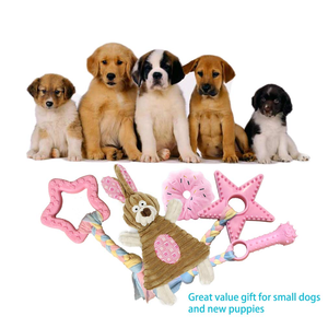Jouet à mâcher interactif quotidien pour chiens, durable, en caoutchouc TPR écologique, avec corde en tissu tendance, pour soulager l'anxiété - Product Image 6
