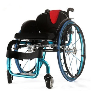 Aluminum Alloy Foldable Manual Wheelchair Transformer Chair Walker Assistant Sport Wheelchair - Product Image 2