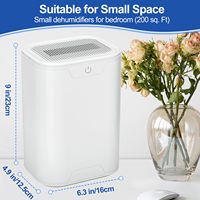 Déshumidificateur électrique portable USB 2023 pour tuyau d'eau externe, armoire sèche, climatiseur de voiture, déshydratant