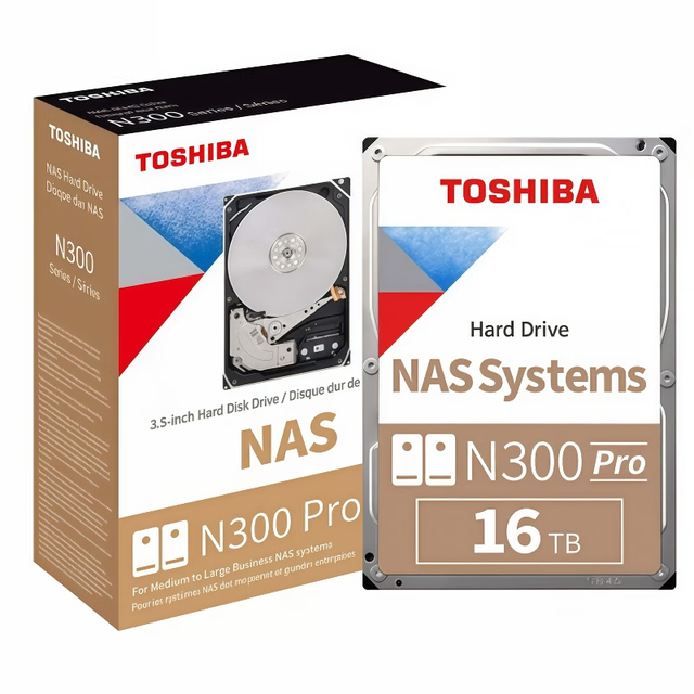 8TB Internal Mechanical Hard Drive NAS Storage 7200 RPM 512MB Cache SATA Interface N300 Series New Private Cloud Bulk Shipment
