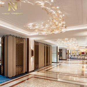 Phong cách hiện đại trong nhà biệt thự khách sạn Hội trường Gallery cửa hàng trang trí dân cư sang trọng Trần dẫn đèn Mặt dây chuyền - Product Image 5