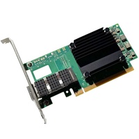 Carte réseau Connect X-6 Dx EN Chip PCIe 4.0 X16 Interface Port unique QSFP56 100GbE Pièces informatiques MCX623105AC-CDAT