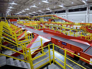 Sistem DWS Pemilahan Paket Sabuk Logam Tahan Api Otomatis, Tahan Lama, Kecepatan Dapat Disesuaikan, Garansi 1 Tahun, Berlaku untuk Pengiriman Ekspres - Product Image 6