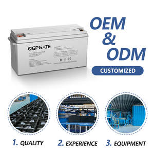 MF <span class=keywords><strong>12V</strong></span> 80Ah <span class=keywords><strong>100Ah</strong></span> 150Ah 200Ah 250Ah 딥 사이클 배터리 UPS 납산 배터리 <span class=keywords><strong>AGM</strong></span> 젤 태양 전지 - Product Image 4