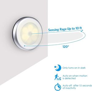 Luces de paso <span class=keywords><strong>Luz</strong></span> de <span class=keywords><strong>armario</strong></span> de escalera Iluminación debajo del Gabinete Stick On Anywhere Lámpara para el hogar, cocina, pasillo, gabinete - Product Image 4
