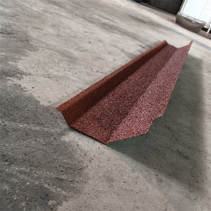 Capuchon de pignon de toit en aluminium ondulé, revêtu de pierre, pour toiture métallique, vente en gros, <span class=keywords><strong>prix</strong></span> fabricant - Product Image 5