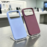 VAWI S002 Coques de téléphone en silicone personnalisées en gros pour iPhone 18 17 16 15 14 13 12 11 MAX, emballage PVC, protection anti-chute