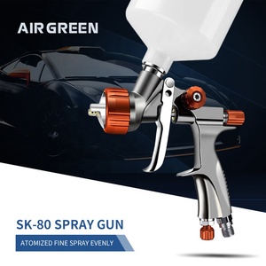 Pistolet à peinture pneumatique à haute atomisation, peinture pour tôles, vernis, apprêt, <span class=keywords><strong>SICO</strong></span> SK-80 d'origine - Product Image 4