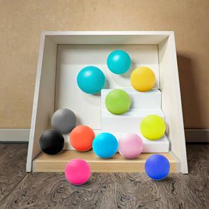 Ballon de massage et de yoga personnalisé avec logo, en caoutchouc naturel et silicone, équipement de relaxation musculaire pour les salles de sport et les centres de fitness - Product Image 2