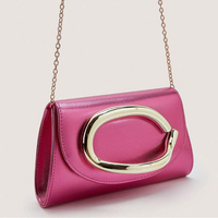 Tas tangan dompet genggam wanita, tas malam wanita besar cantik dengan rantai lepas pasang pola Flap elegan beludru untuk pernikahan gadis