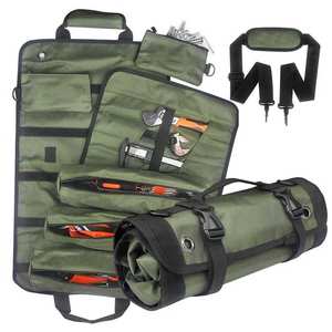 Sac à outils portable multi-poches personnalisé, sac à outils roulant pour électricien, plombier, charpentier, mécanicien - Product Image 4