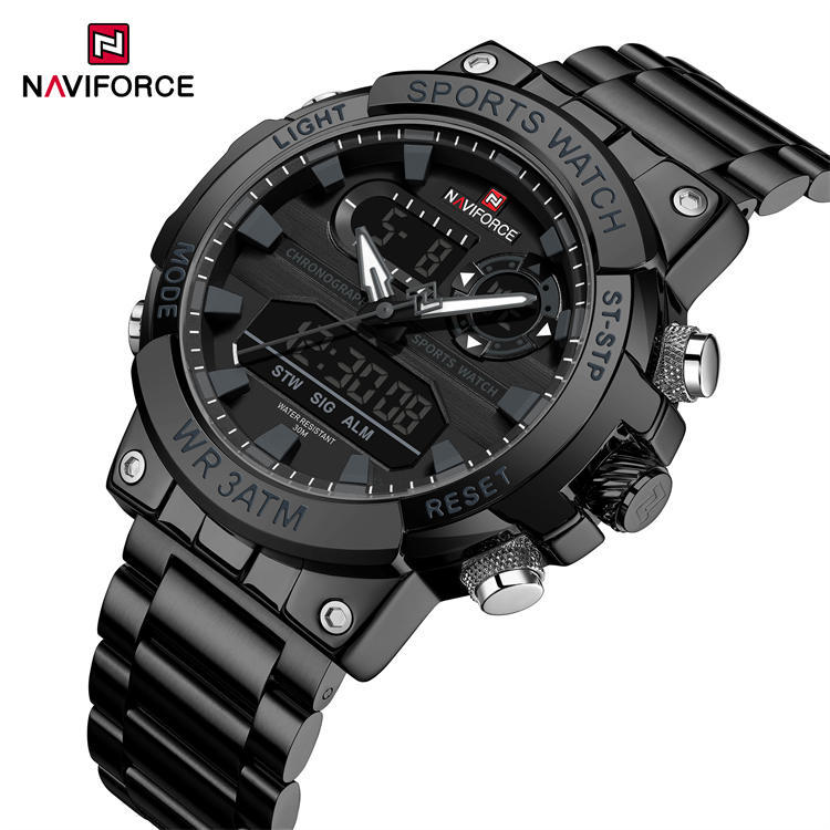 NAVIFORCE 9237 NF9237 Men's Digital Watch - Waterproof & Stylish