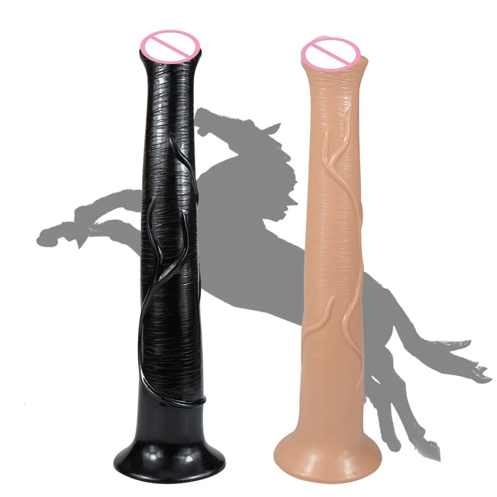 FAAK 16 inç hayvan yapay penis seks oyuncakları süper uzun Juguetes sexuales oyuncaklar seks yetişkin mastürbasyon at penis kadınlar için