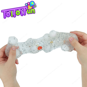 Glutinous Rice Ball Shape <b>Educational</b> <b>Toy</b> to Enhance Imagination Creative Stress Relief <b>Toy</b> for Boys Girls <b>Kids</b> Slime Kit Sesame - Product Image 4