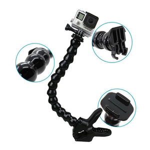 Phụ Kiện Máy Ảnh Thể Thao Jaws <span class=keywords><strong>Flex</strong></span> Kẹp <span class=keywords><strong>Mount</strong></span> Với Giá Đỡ Cổ Ngỗng Có Thể Điều Chỉnh Cho <span class=keywords><strong>GoPro</strong></span> Hero 9 8 7 6 5 4 + 3/2/1 - Product Image 1