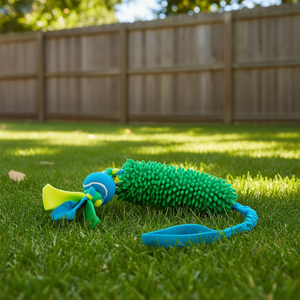 Juguete Masticable para Mascotas, Cuerda Elástica con Pelota de Tenis de 85 cm para Perros - Product Image 3