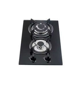 Stufa a Gas in vetro temperato a doppia funzione con piano Multi-testa in acciaio inox per uso domestico <span class=keywords><strong>2</strong></span> fornelli a Gas transfrontalieri - Product Image 5