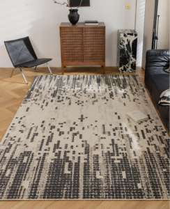 공장 직판 높은 얼룩 방지 쉬운 청소 소파 지역 깔개 대형 방수 폴리 프로필렌 짠 카펫 타피 거실 - Product Image 4