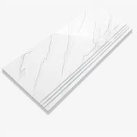 Nouveau design de carreaux de marches d'escalier en porcelaine céramique carreaux d'aspect marbre antidérapants pour escalier