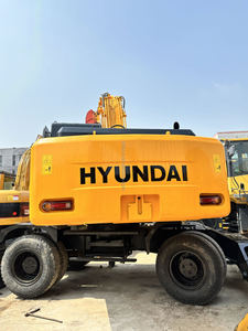 Excavadoras de ruedas usadas <span class=keywords><strong>Hyundai</strong></span> 210w-7 <span class=keywords><strong>4x4</strong></span> rueda 21 toneladas precio bajo buen estado <span class=keywords><strong>Hyundai</strong></span> 210W excavadora de ruedas usada en Dubai usada - Product Image 4