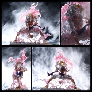 Nuova Action Figure Anime di Alta Qualità 2025, One Piece Monkey <span class=keywords><strong>D</strong></span> Luffy Nika Gear 5 con Due Teste Intercambiabili, Modello da Collezione - Product Image 6