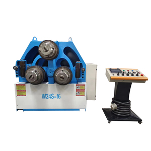 Máquina laminadora <span class=keywords><strong>de</strong></span> <span class=keywords><strong>tubos</strong></span>, Sección <span class=keywords><strong>de</strong></span> doblado <span class=keywords><strong>de</strong></span> <span class=keywords><strong>tubos</strong></span> <span class=keywords><strong>de</strong></span> metal <span class=keywords><strong>y</strong></span> máquina laminadora <span class=keywords><strong>de</strong></span> <span class=keywords><strong>perfiles</strong></span>, dobladora <span class=keywords><strong>de</strong></span> ángulo W24S - Product Image 1