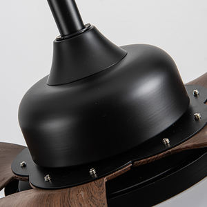 Ventilateur de plafond minimaliste à moteur DC de 26 pouces avec 5 pales, télécommande, purification de l'air, fonctionnement silencieux de 30 à 34 dB pour les chambres à coucher - Product Image 6