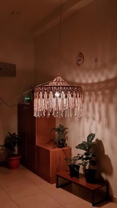 2023 New fashion Large <span class=keywords><strong>Macrame</strong></span> <span class=keywords><strong>lampadario</strong></span> <span class=keywords><strong>lampadario</strong></span> con frange <span class=keywords><strong>lampadario</strong></span> con frange W1409 - Product Image 5