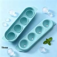 Moule à glaçons en silicone de qualité alimentaire, 4 cavités, capacité de 120 ml, réutilisable, congélation rapide pour whisky, cocktails, outils de bar