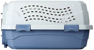 नए आगमन पोर्टेबल प्लास्टिक क्रट एयरलाइन ने कुत्तों के लिए पालतू कैरियर बैकपैक शैली के लिए यात्रा उत्पाद बटन बंद कर दिया - Product Image 2