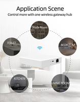 Interrupteur mural tactile intelligent OCY EU 1234 Gang Zigbee 10A en verre trempé, compatible Tuya Smart Life APP, contrôle vocal Alexa Google