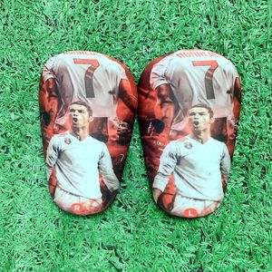 Protections de tibia de football professionnelles Mini Master, résistantes aux hautes températures, en fibre de carbone et PU, pour adultes, avec insert de protection de mollet Star Ronaldo - Product Image 6