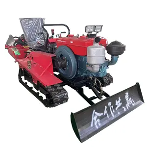 Helmstok Cultivator Kas Ui Maïs Aardappelplanter Roterende Helmstok Maïs Zaaimachine 15 Pk Lopende Tractor Met Elektrische Start