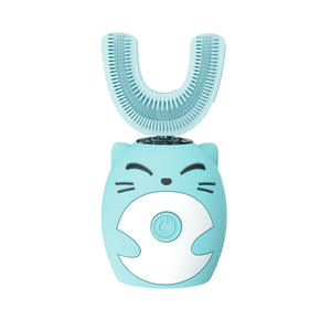 Cepillo de Dientes Sónico Inteligente LM para Niños, Recargable por USB, de Silicona, en Forma de U, 360 Grados, Modelo LM25055 - Product Image 4