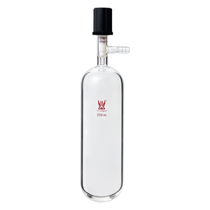 Fiaschetta Schlenk in Vetro Borosilicato a Parete Spessa 0-4mm/0-8mm, Tubo di Stoccaggio <span class=keywords><strong>con</strong></span> Valvola per Alto Vuoto, Fiaschette per Attrezzature da Laboratorio - Product Image 1