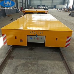 รถรางเหล็กอุตสาหกรรมแบบมีมอเตอร์ ใช้พลังงานแบตเตอรี่ รถขนส่งรางใหม่สำหรับโรงงานผลิต - Product Image 1