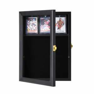 กรอบการ์ดแสดงผลรูปดาวแนวตั้งขนาดเล็ก9ใบสำหรับบัตรสะสมกีฬาดาวสีดำ - Product Image 2