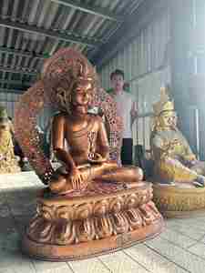 59インチおよび79インチ 大型青銅製仏像：寺院向け各種仏像鋳造工場 - Product Image 2