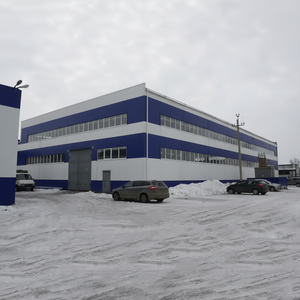 โครงเหล็กสำเร็จรูปสำหรับอาคารสำนักงานห้องเก็บของในโรงพยาบาล - Product Image 1