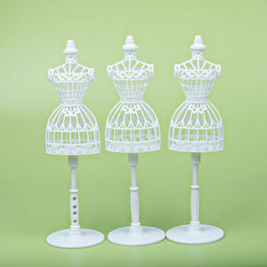 Maniquí <span class=keywords><strong>de</strong></span> Plástico, Modelo Hueco, Soporte para Colgar, Exhibidor <span class=keywords><strong>de</strong></span> Muñecas a Escala 1:6 para Vestidos, Ropa y Trajes - Product Image 2