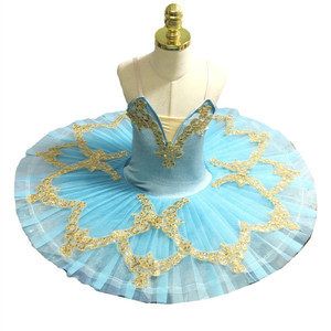 Vestido de Ballet para Niñas 2026 al por Mayor - Disfraz de Pequeña <span class=keywords><strong>Cisne</strong></span> de Lago de los Cisnes con Falda Tutú de Malla con Volantes y Lentejuelas Brillantes de Terciopelo - Product Image 6