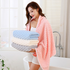 Meilleure Vente Ensemble <span class=keywords><strong>de</strong></span> Serviettes <span class=keywords><strong>de</strong></span> <span class=keywords><strong>Bain</strong></span> en Microfibre en Gros, <span class=keywords><strong>Serviette</strong></span> Personnalisée en Polaire Corail Épaisse - Product Image 3