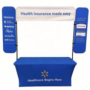 Promotion Display Accessories Set Table Cloth <b>Top</b>-Up <b>Feather</b> Flag Banner - Product Image 3