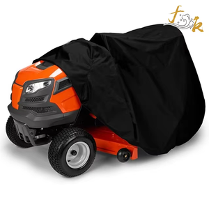 Housse de protection pour tondeuse extérieure personnalisée Housse en tissu Oxford pour protection solaire émise en usine pour tracteurs et voitures - Product Image 1