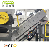 Ligne de lavage professionnelle pour le recyclage des palettes, bouteilles, seaux et flocons en plastique dur (PP, PE, HDPE) et des matériaux durs (PP, PE)