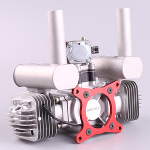 New RCGF 70cc Twin Cylinder Petrol/<b>Gasoline</b> Engine Dual Cylinder With Muffler/Igniton/Spark Plug for RC Model Airplane - Product Image 3