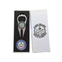 Marqueur de balle de golf personnalisé en gros, clip de chapeau de golf vierge en métal, marqueur de balle de golf magnétique personnalisé en vrac